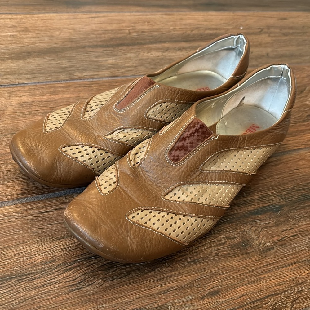 Sesto Meucci Slip On Leather Flats, 9N